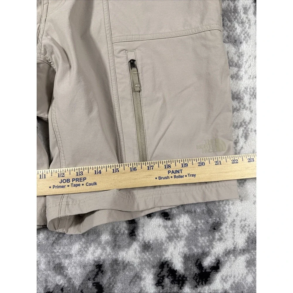 North Face Retrack‎ II Shorts Mens Size 38 Beige Performance Stretch Outdoors